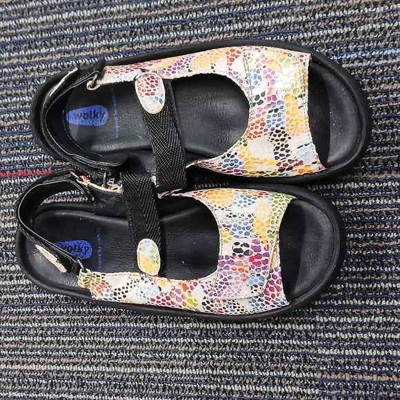 Wolky Jewel Jean Sandals Size 38 (Womens 8) - Picture 2 of 7